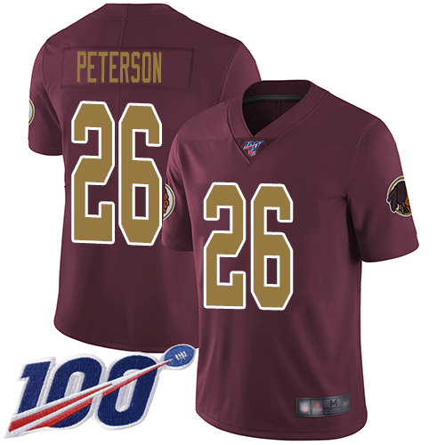 Washington Redskins Limited Burgundy Red Men Adrian Peterson Alternate Jersey NFL Football 26